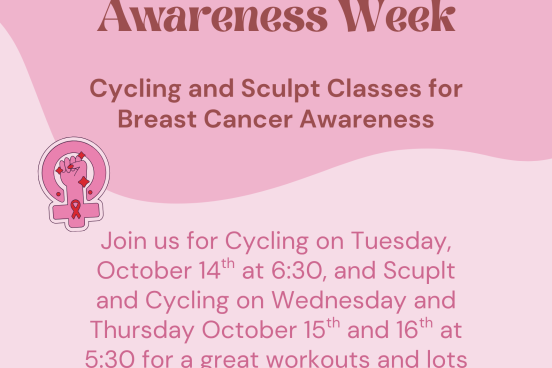 Breast Cancer Awareness Cycling Event Flyer The flyer for Breast Cancer Awareness Cycling event