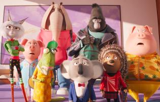 The group of animated characters of 'Sing' 