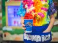 Red shaved Kona Ice 