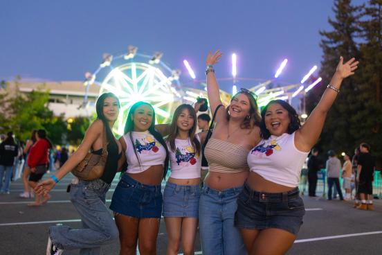 Students on Big Nite