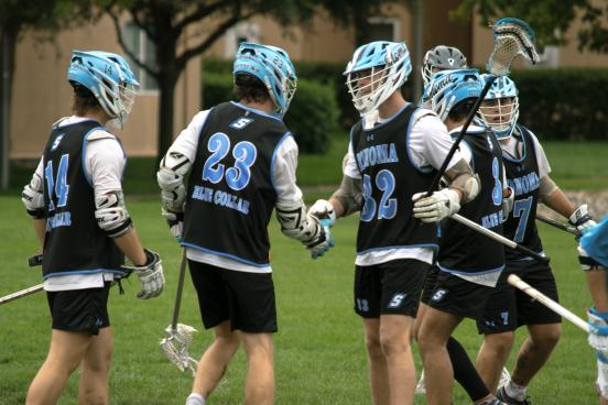 Group of lacrosse players