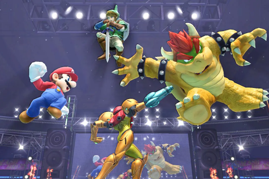 Characters from Super Smash Bros