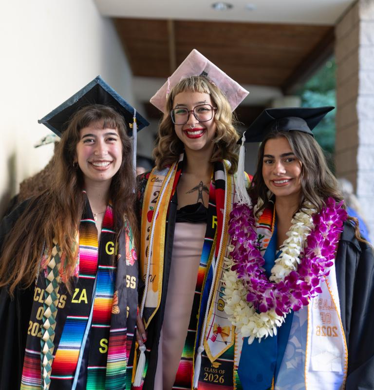 Students at Graduation