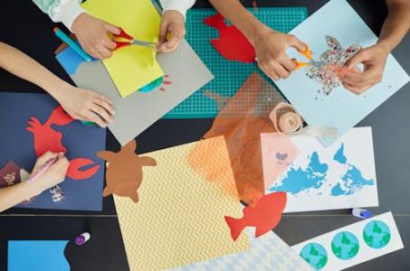 People Doing Crafts