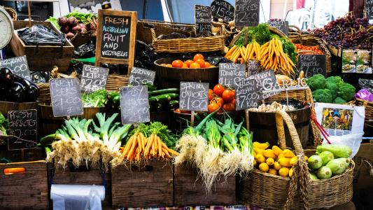 Farmer's Market stand