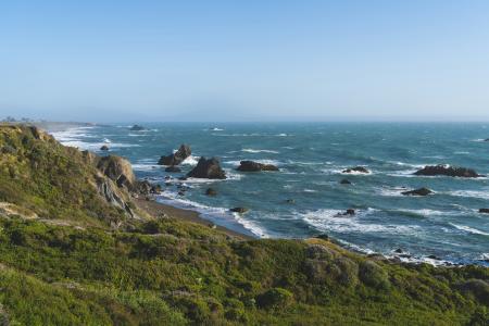 View of sonoma county coast