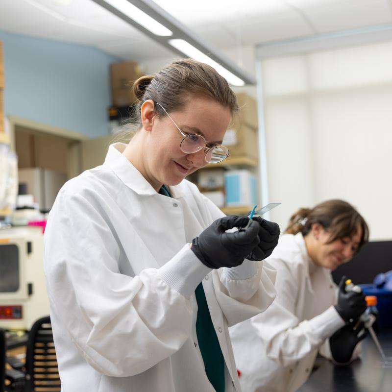 Graduate Biology Lab Student
