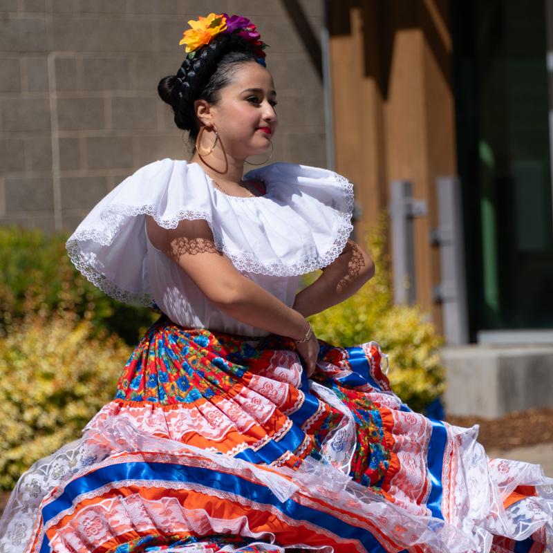 Girl dancing