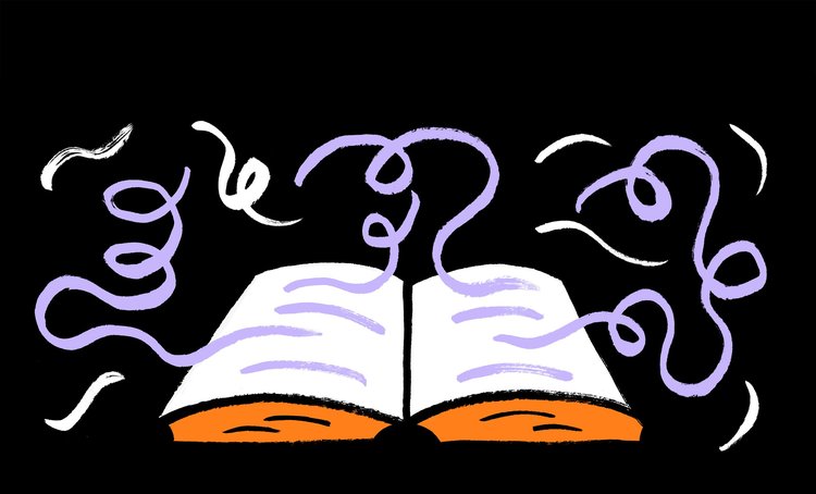 Clip art of a book 