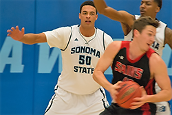 SSU men's basketball game