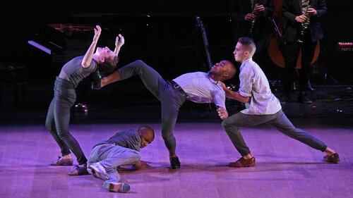 People dancing on stage 