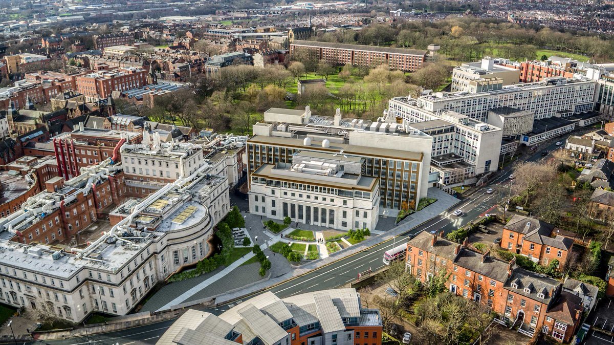 An aerial photograph of a European landscape/cityscape 