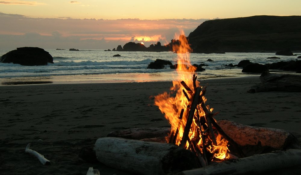 Beach Bonfire 