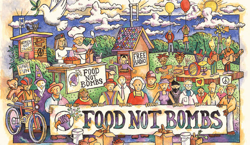 Food Not Bombs graphic 