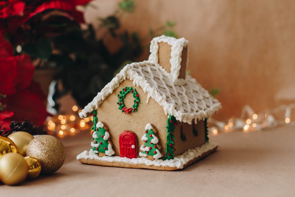 a gingerbread house