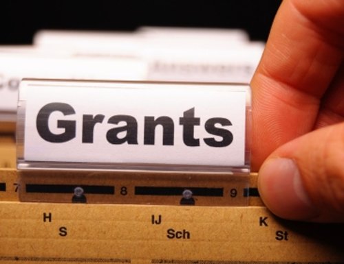 Folder labeled as "Grants"