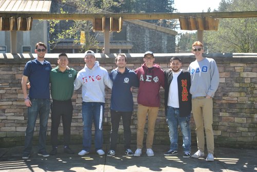 Group of students standing 