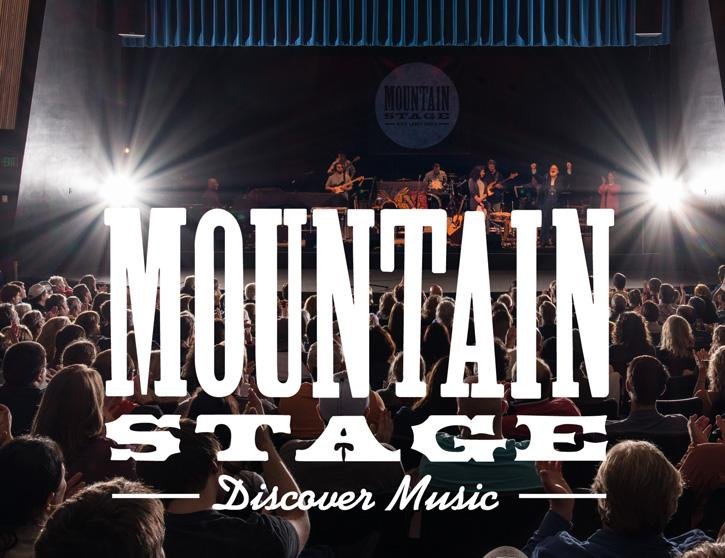 The web flyer for the Discover Music - Mountain Stage event