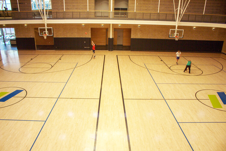 Basketball court- rec center