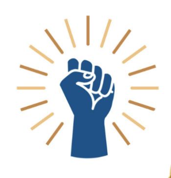 The Social Justice Week Promotional Mark graphic, featuring a raised fist