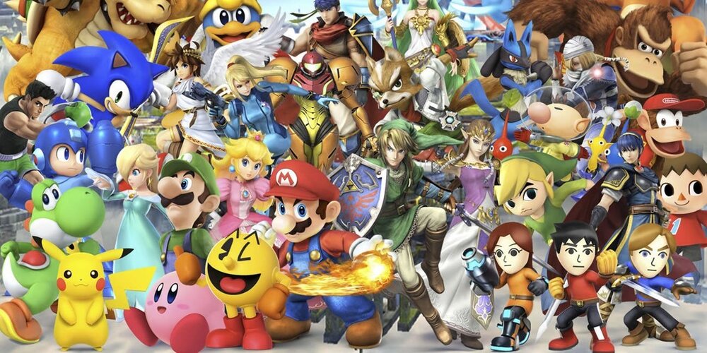 Smash Brothers characters 