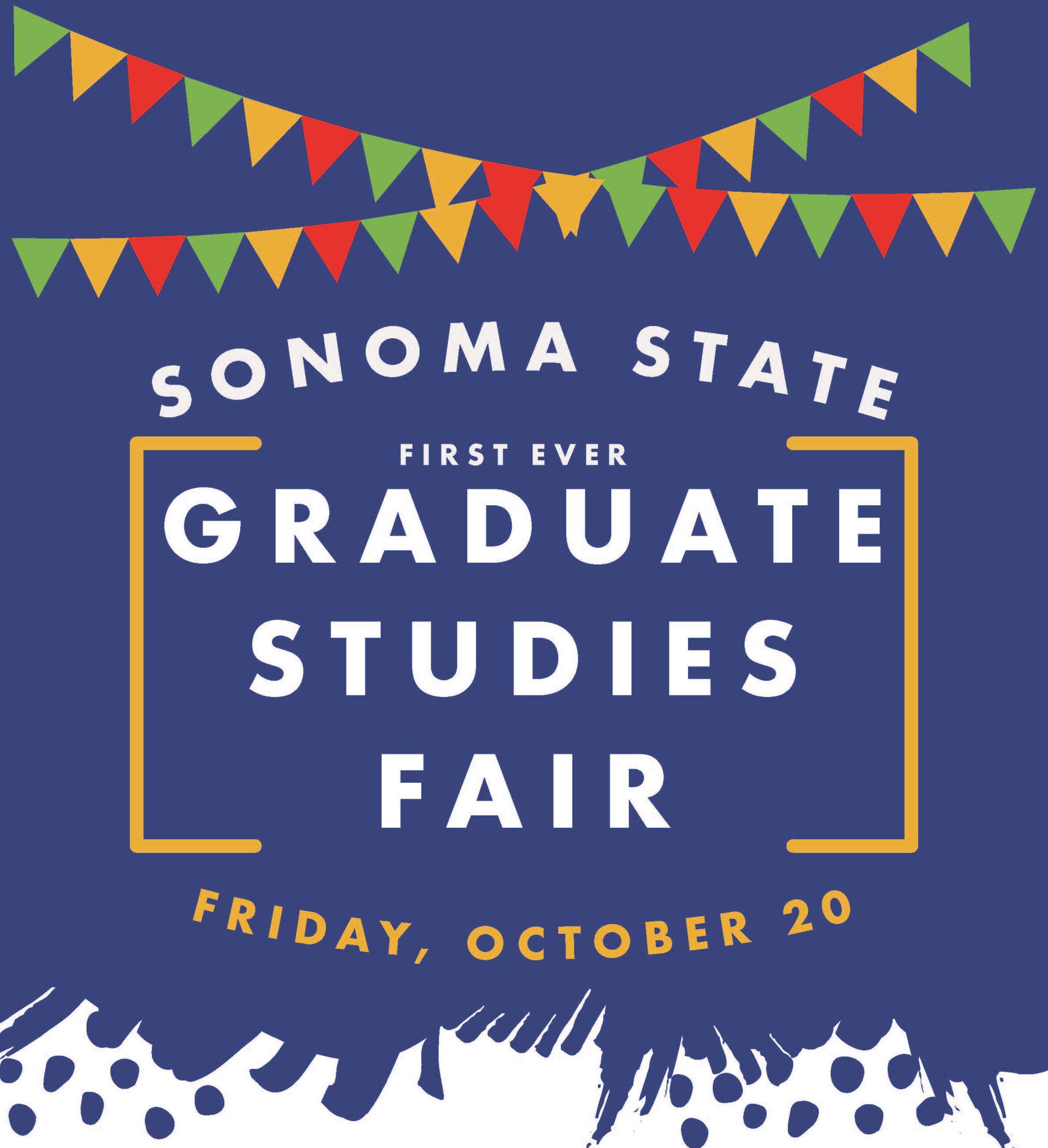 Sonoma State first ever Graduate Studies Fair
