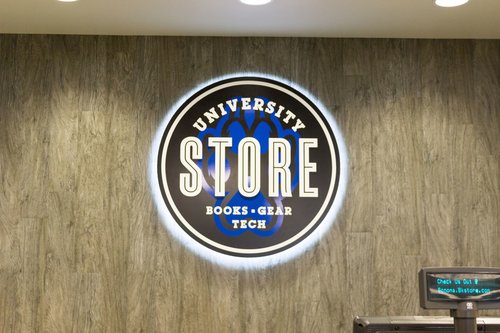 SSU University Store sign 