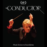 The film poster for 'The Conductor' featuring a person conducting