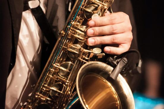 Saxophone Someone playing a saxophone