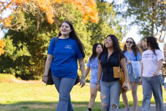 Students Walking