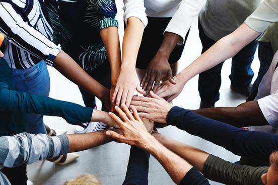 Hands Connected in Unity