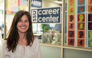 Ann Mansfield at Career Services
