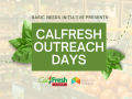Flyer for 'CalFresh Outreach Days' event