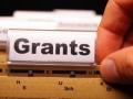 Folder tab labeled as Grants