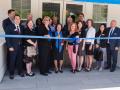 Campus and community officials cut the ribbon on the faculty, staff housing Marina Crossing