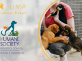 Flyer for JUMP's Humane Society volunteer event