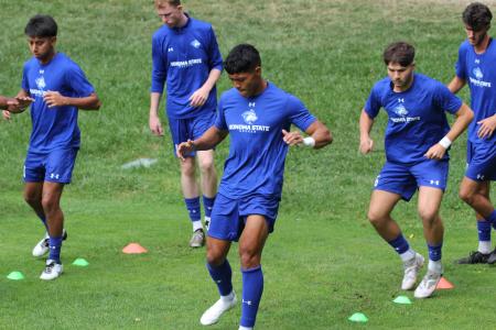 Sonoma State Boys Playing Soccer