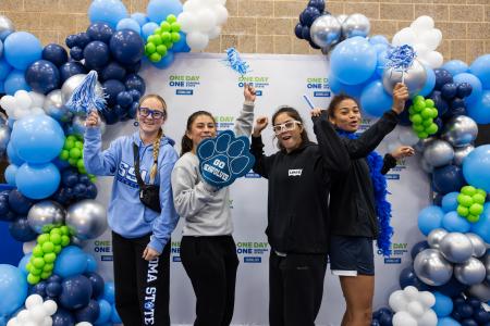 Students Celebrating