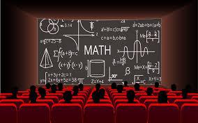 Movie Screen with Math